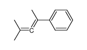 (1,3-dimethyl-1,2-butadienyl)benzene结构式