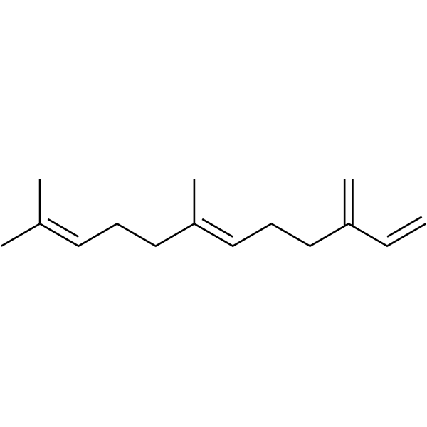 反式-β-金合欢烯结构式
