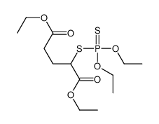 Phosphorodithioic acid O,O-diethyl S-[1,3-bis(ethoxycarbonyl)propyl] ester结构式