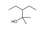 3-ethyl-2-methylpentan-2-ol结构式