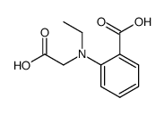 1-(carboxymethyl)-N-ethylanthranilic acid Structure