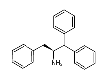 (S)-(-)-1-苯基-2,2-二苯基乙胺结构式