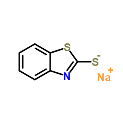 Sodium 2-Mercaptobenzothiazole structure