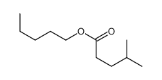 4-Methylpentanoic acid pentyl ester Structure