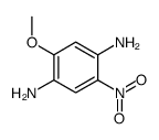2-甲氧基-5-硝基苯-1,4-二胺结构式
