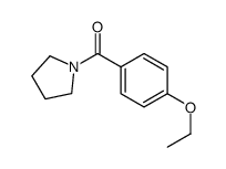 Pyrrolidine, 1-(4-ethoxybenzoyl)- (9CI) Structure