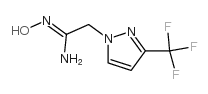 N-羟基-2-(3-三氟甲基-吡唑-1-基)-乙脒结构式