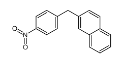 2-[(4-nitrophenyl)methyl]naphthalene结构式