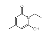 1-ethyl-6-hydroxy-4-methylpyridin-2-one Structure