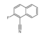 1-Cyano-2-fluoronaphthalene structure