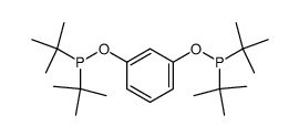 1,3-Bis[(di-tert-butylphosphino)oxy]benzene Structure