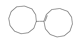 (E) and (Z)-1-cyclodecylcyclodecene结构式