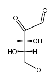 threo-2-pentosulose结构式
