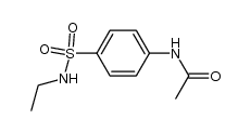 N-[4-(ethylaminosulfonyl)phenyl]acetamide结构式