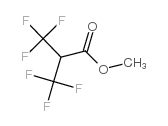 Methyl 2-(Trifluoromethyl)-3,3,3-trifluoropropionate Structure