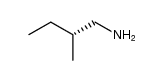 (R)-(+)-2-methylbutylamine Structure