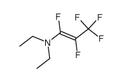 diethyl-(pentafluoro-propenyl)-amine结构式