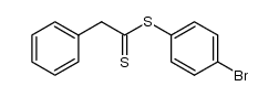 p-bromophenyl phenyldithioacetate Structure
