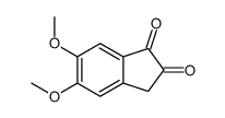 1H-Indene-1,2(3H)-dione, 5,6-dimethoxy- Structure