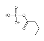 Butyryl dihydrogen phosphate结构式