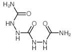 Carbonic dihydrazide,2,2'-bis(aminocarbonyl)- Structure