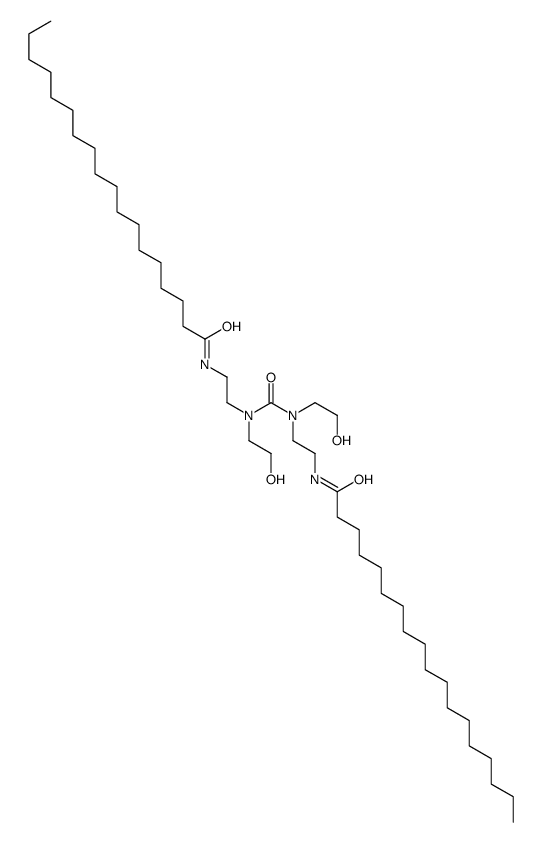 N-N’(羰基双[(2-羟乙基)亚氨基]-2,1-亚乙基]双十八酰胺结构式