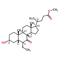 奥贝胆酸中间体J结构式