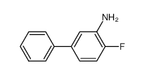 3-amino-4-fluorobiphenyl Structure