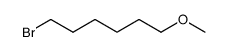 1-bromo-6-methoxyhexane Structure