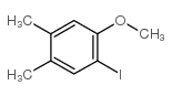 1-碘-4,5-二甲基-2-甲氧基苯结构式