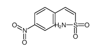 2-(4-nitrophenyl)ethenesulfonamide结构式