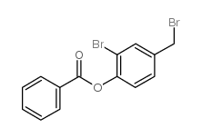 2-BROMO-4-(BROMOMETHYL)PHENYL BENZOATE Structure