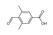 4-formyl-3,5-dimethylbenzoic acid structure