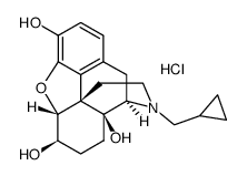 6β-盐酸纳曲酮结构式