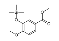 4-Methoxy-3-(trimethylsiloxy)benzoic acid methyl ester结构式