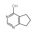 1,5,6,7-四氢环戊并[d]嘧啶-4-酮结构式