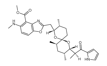 (-)-calcimycin methyl ester Structure
