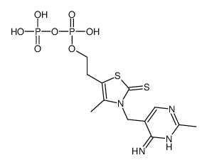 thiamine thiothiazolone pyrophosphate Structure