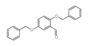 2,5-双(苄氧基)苯甲醛结构式