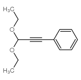 Benzene,(3,3-diethoxy-1-propyn-1-yl)- Structure