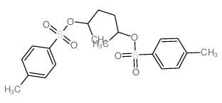 2,5-Hexanediol,2,5-bis(4-methylbenzenesulfonate) Structure