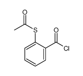 Ethanethioic acid, S-[2-(chlorocarbonyl)phenyl] ester (9CI) Structure