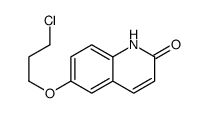6-(3-chloropropoxy)-1H-quinolin-2-one结构式
