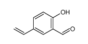 Benzaldehyde, 5-ethenyl-2-hydroxy- (9CI)结构式