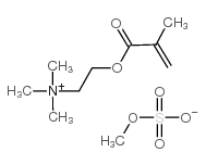 [2-(methacryloyloxy)ethyl]trimethylammonium methyl sulphate Structure