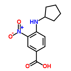4-环戊胺基-3-硝基苯甲酸图片
