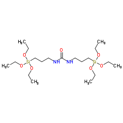 1,3-Bis[3-(triethoxysilyl)propyl]urea结构式