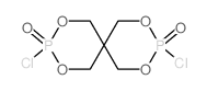 2,4,8,10-Tetraoxa-3,9-diphosphaspiro[5.5]undecane,3,9-dichloro-, 3,9-dioxide结构式