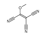 2-methoxyethene-1,1,2-tricarbonitrile结构式