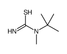 (9CI)-N-(1,1-二甲基乙基)-N-甲基硫脲结构式